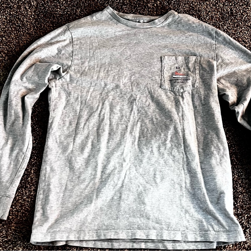 Vineyard vines Gray Long Sleeve Shirt